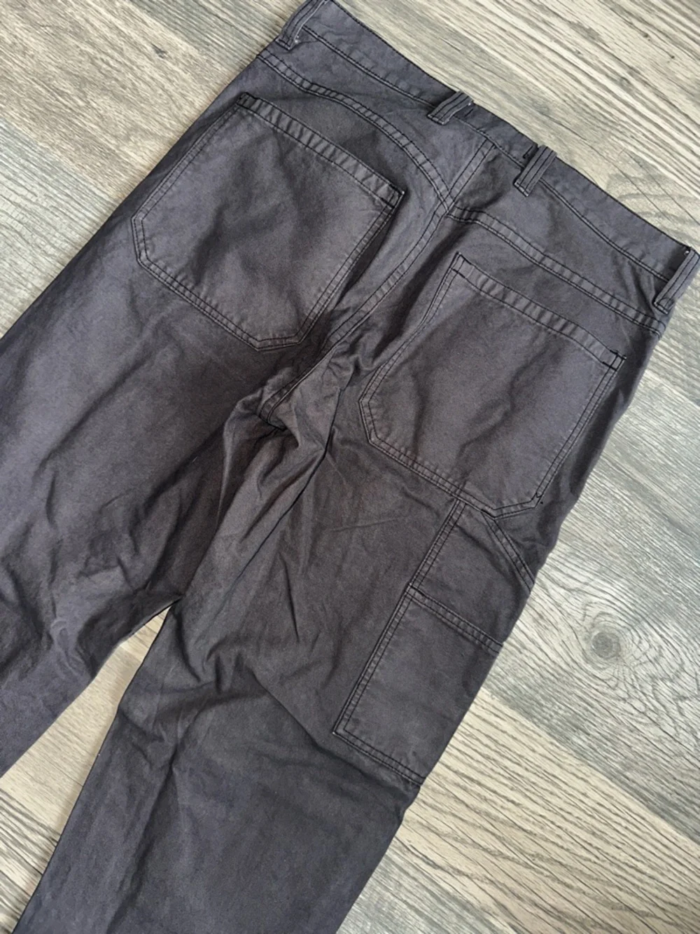 Madewell NWT relaxed straight workwear pant mens in‎ black coal  31x32
